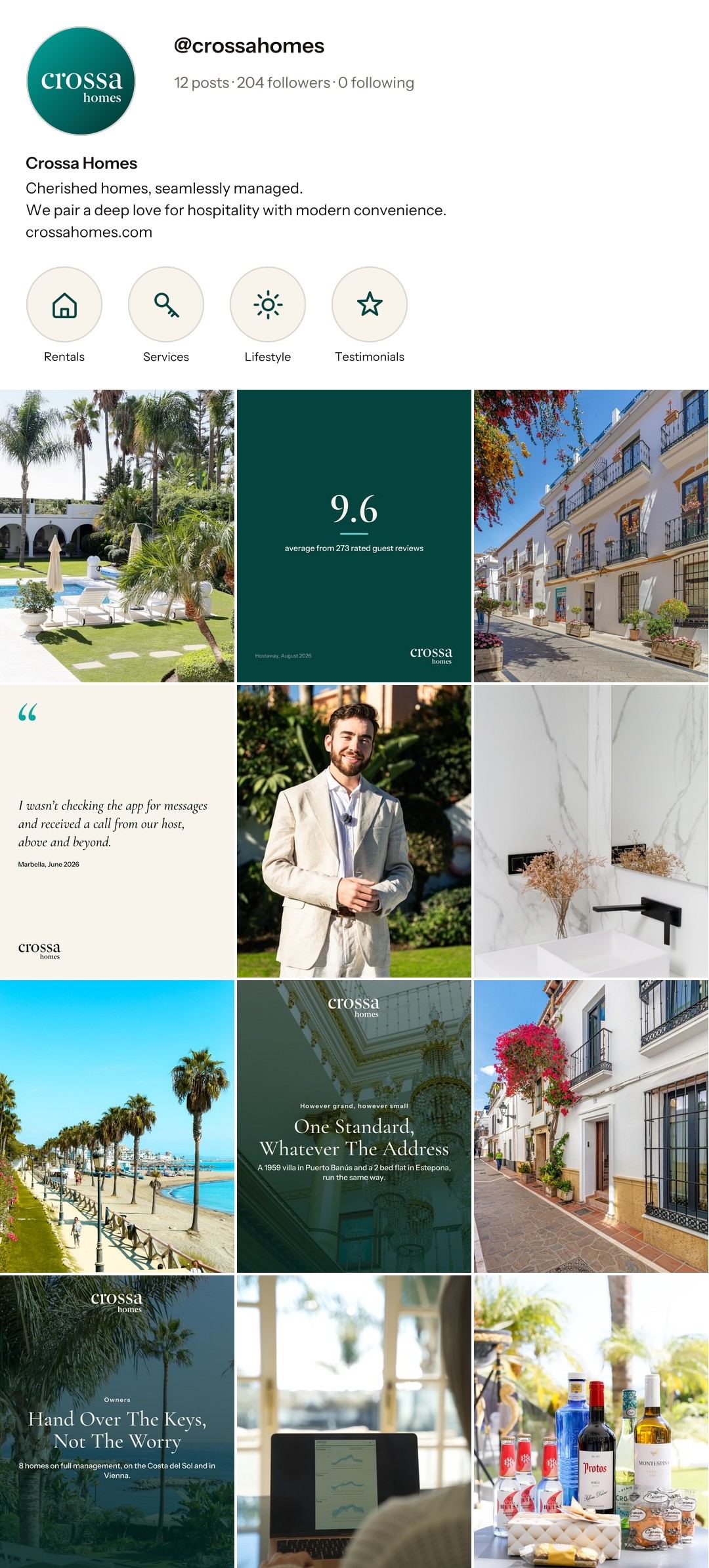 Crossa Homes Instagram